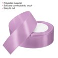 thumbnail image 3 of Unique Bargains 1.5" Wide 24 Yards Satin Ribbon Single Side Craft Roll Wrap Decoration Violet, 3 of 6