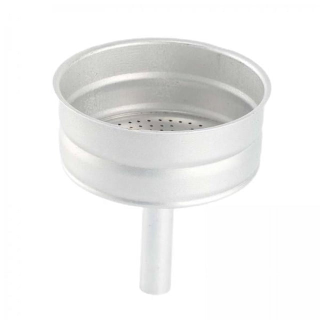 veasfak 2xMoka Pot Funnel, Coffee Pot Replacement Funnel , 9 Cup, 2 Pcs