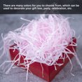thumbnail image 3 of pitrice Crinkle Paper Raffia Shreds Colorful Boxes Filling Material DIY Packaging Confetti Wedding Party Greeting Tissue Accessories Light Pink, 3 of 6