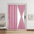 thumbnail image 2 of Rbaofujie High-Precision Solid Color French Door Window Curtains Rod-Pocket Design for Sliding Ideal for Window and Doors, 2 of 8
