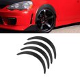 thumbnail image 3 of 4pcs Wheel Eyebrow Protector Car Wheel Eyebrow Trim Strip Flexible PP Widened Decorative Wheel Arches Lips Style Decorative Cover Automotive Wheel Arches, 3 of 7