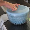 thumbnail image 3 of Guzzini Italian Made  Kitchen Active Design salad spinner 26cm, matt blue, 3 of 8