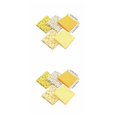 thumbnail image 2 of Transemion 5pcs 50x50cm Square Cotton Fabric Cloth For DIY Craft Sewing yellow 2Set, 2 of 6