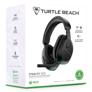 Turtle Beach® Stealth™ 600 – Black for Xbox Series X|S, Xbox One, PC, PS5™, PS4™, & other Bluetooth® Equipped Mobile Devices, Xbox Series X/S