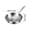 C, variant on Egg Frying Pan Titanium Pot Titanium Wok Non-Coated Non-Stick Pan Hammered Titanium Body Wok Household Pan Induction Cooktop Use Non-Stick Frying Pan