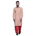 thumbnail image 1 of Atasi Kurta Pathani pour Hommes à Manches Longues Kurta Décontracté, 1 of 5