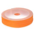 thumbnail image 1 of Unique Bargains Twisted Nylon Twine Thread Beading Cord 2mm 13M/43 Feet Extra Strong Braided Nylon String, Orange, 1 of 6