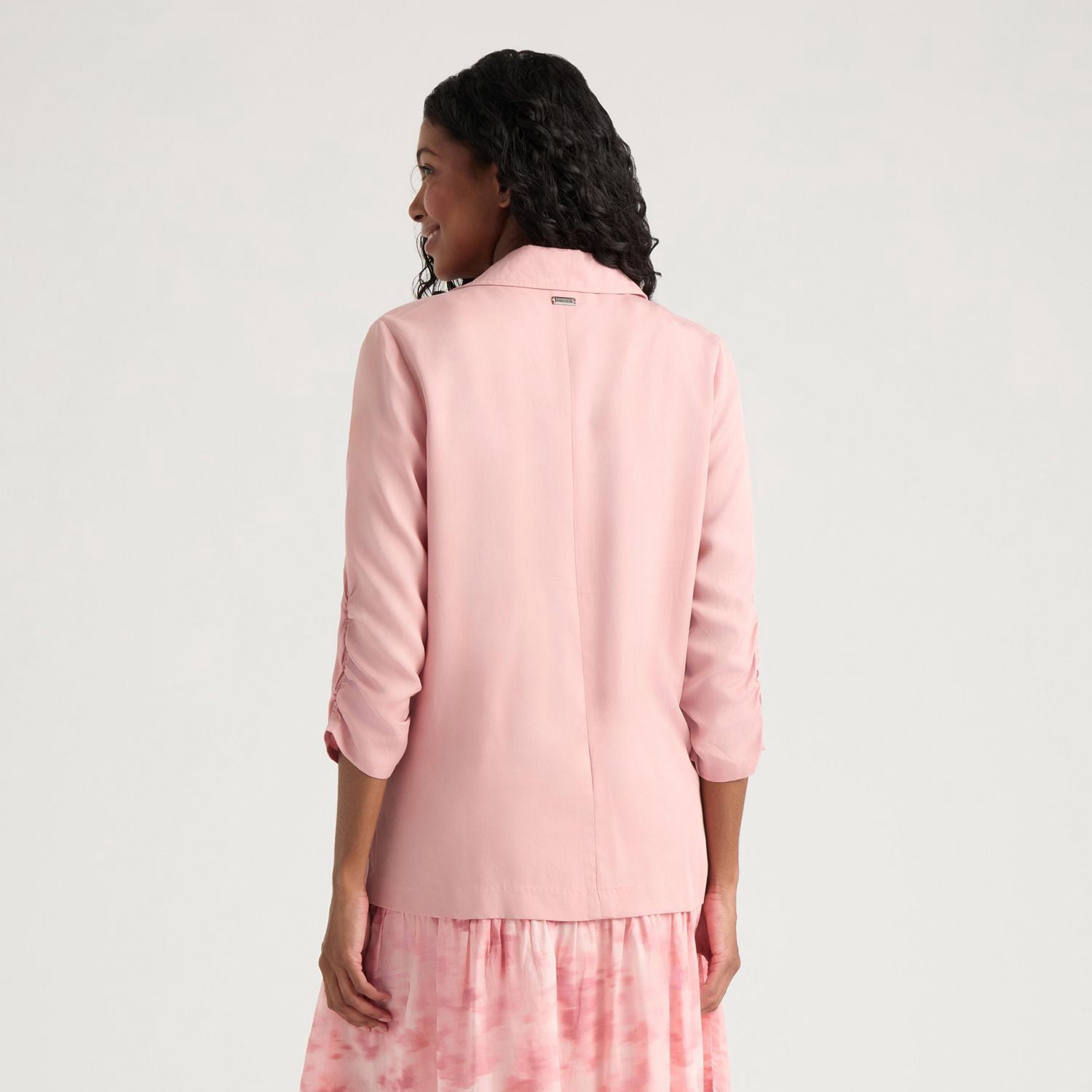 Blazer ample en Tencel avec fronces aux manches Mexx pour femme