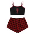 thumbnail image 1 of FhsagQ Lingerie Ensembles pour Femmes Jeu de Rôle Mode Vêtements de Nuit Lingerie sous-Vêtements Nuisette Lingerie pour Femmes Entrejambe Ouvert Ensemble de Lingerie pour Femmes Résille Rouge m, 1 of 5