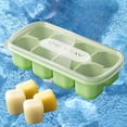 thumbnail image 1 of Amzcrzy Ice Cube Tray Ice Block Home Homemade Ice Ice Cream Refrigerator Ice Block Ice Box Ice Block Maker Food Grade Ice Mold Apartment Essentials Ice Tray, 1 of 6