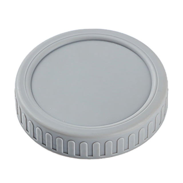 Couvercles de Pots en Plastique à Grand Ouverture – Capuchons de Remplacement Étanches et Résistants aux Rayures pour la Mise en Conserve et le Rangement