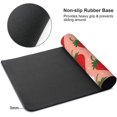 thumbnail image 3 of Pink Strawberry Gaming Mouse Pad XL, Extended Stitched Edges Mousepad, Large Mouse Mat Desk Pad, Long Non-Slip Rubber Base Mice Pad（35.5x16 Inch）, 3 of 5