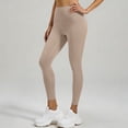 thumbnail image 4 of Miqool Womens High Waist Ankle Yoga Leggings Workout Tummy Control Soft Bike Pants with Two Pockets, 4 of 5