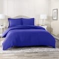 thumbnail image 1 of 800 Thread Count 100% Egyptian Cotton 5 Piece Duvet Set with Zipper Closure & Corner 5 Pc Duvet Set Solid Pattern, 1 of 4