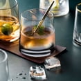 thumbnail image 4 of Transparent Glass Whiskey Glass Home Milk Cup Breakfast Cup Milk Tea Cup High Value Water Cup, 4 of 6