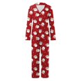 thumbnail image 1 of Kids Long Sleeve Top and Pants Matching Family Pajamas Set  2-Piece, 1 of 3