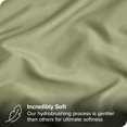 thumbnail image 2 of Bare Home Pillowcase Set - Premium 1800 Collection - Double Brushed - Ultra Soft - Standard Size, Sage, 4 Count, 2 of 7