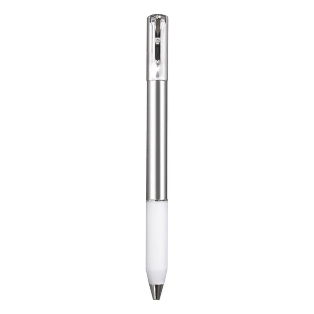 TIELUTT Geometric Grip Pen: Kaleidoscopic Action Ballpoint Pen with Stress Relieving Retractable Design – Clicky & Ink Well Liner Nice Pens for Men under 10 Pancake Pens Pen Set Pens for Boys 8-12