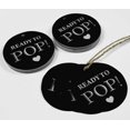 thumbnail image 4 of Inkdotpot Silver Foil Paper Hang Tags Ready To Pop Baby Shower Favor Tags 50 Pieces, 4 of 6