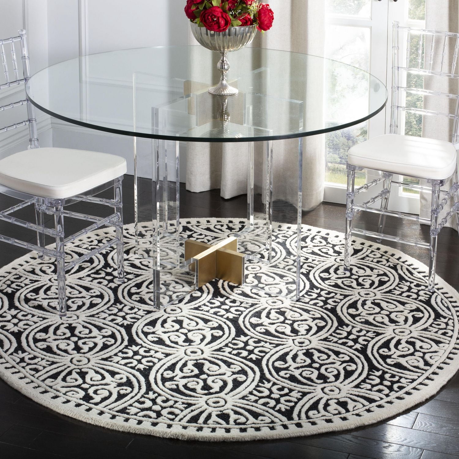 SAFAVIEH Cambridge Leslie Geometric Area Rug