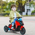 thumbnail image 4 of Gymax Kids Ride on Motorcycle 6V Battery Powered 3 Wheel Motorbike w/ Music Horn Red, 4 of 10