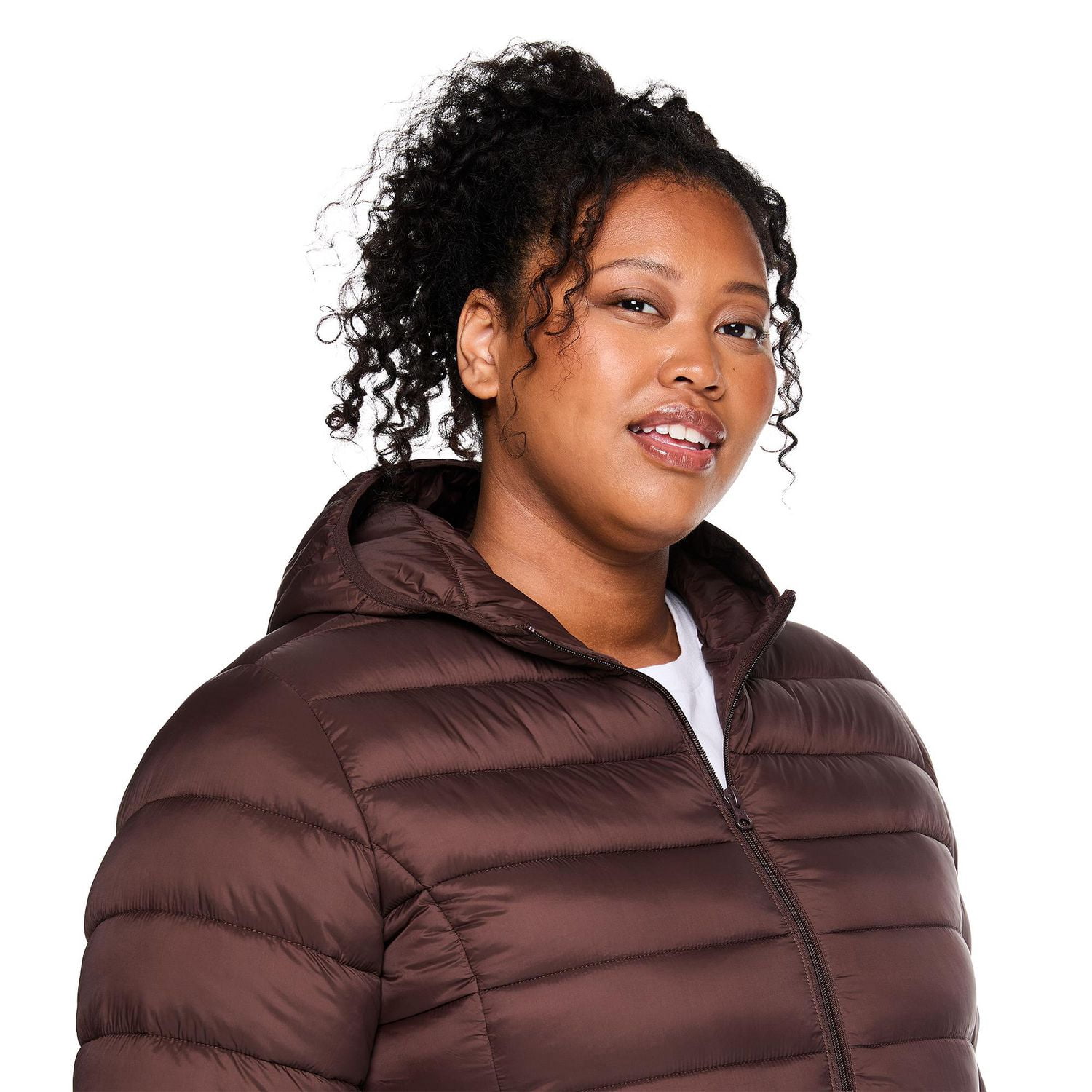 Doudoune compressible longue George Plus pour femmes