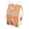 thumbnail image 3 of segolike Bags Snowman Santa Claus Patterns Party Supplies Boxes with Ropes Party Ornament Holy Jolly, 3 of 9