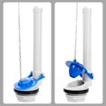 thumbnail image 5 of Toilet Flapper Replacement Kit,Universal for American Standard Toilet Flapper 2 inch,2 pack Toilet Stopper Flapper,With Stainless Steel Chain,Suitable for Most Toilets,Easy to Install(blue), 5 of 5