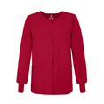 thumbnail image 2 of Adar Universal Women's Scrub Set - Warm-Up Scrub Jacket and Elastic Pull-On Pants, 2 of 5