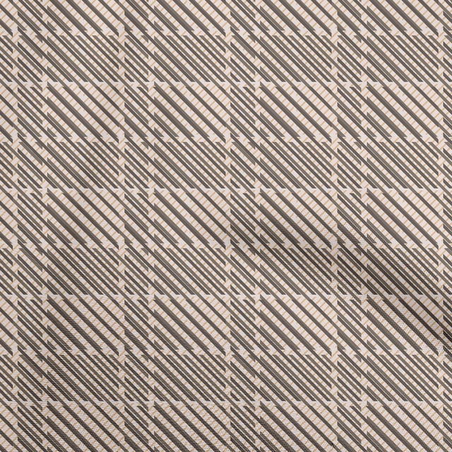 oneOone Silk Tabby Light Brown Fabric Diagonal Sewing Craft Projects Fabric Prints By Yard 42 Inch Wide
