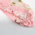 thumbnail image 2 of Housse Extensible en Spandex pour Chaise de Bureau d'Ordinateur Housse Extensible Rose-Pêche Fleur, 2 of 5