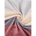 thumbnail image 4 of Innerwin Robe T-Shirt Évasée pour Femme, Robe d'Été Tunique Ample Courte Mini, Orange Bleu 2TG, 4 of 7