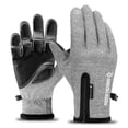 thumbnail image 1 of Mens Winter Gloves -30℉Windproof Waterproof Touch Screen Gloves for Outdoor Work, 1 of 2
