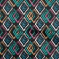 thumbnail image 1 of oneOone Rayon Black Fabric Geometric Sewing Material Print Fabric By The Yard 56 Inch Wide, 1 of 5