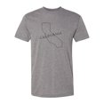 thumbnail image 1 of Gravity Trading Mens California State USA-Made Triblend Tee - Athletic Grey - 2X-Large, 1 of 1