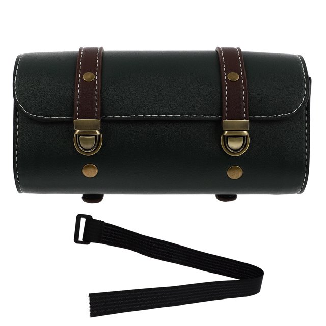 1 Pce Sac de Tête de Vélo Style Rétro Sac de Guidon de Moto Sac de Queue