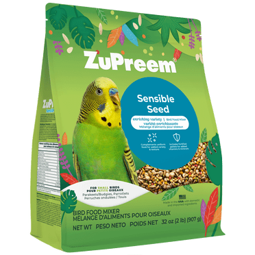 Zupreem Sensible Seed Bird Food for Small Bird Breeds 907 G