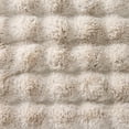 thumbnail image 5 of Better Homes & Gardens Grey Bubble Faux Fur Oversized Throw, 50" x 72", 5 of 5
