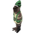 thumbnail image 1 of Squeaky Dog Toys, Elastic Squeaky Chicken Dog Toys Easy To Clean Hand Painted Safe Bite Resistant  For Dogs Pirate Chicken,OK Chicken,Chef Chicken,Flying Chicken, 1 of 8