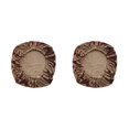 thumbnail image 2 of Baohd Housse de Chaise d'Ordinateur Housse de Chaise Pivotante Rotative pour Chaise Housse de Coussin Rouge Brique 2 Ensembles, 2 of 6