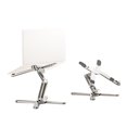 thumbnail image 1 of Aluminum Alloy Laptop Stand with Rotatable & Adjustable Height, Foldable X-Shaped Design for Enhanced Cooling, Supports Laptops/Tablets Up to 16 Inches and 22lb, Lightweight Portable Desktop Riser -, 1 of 6
