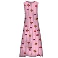 thumbnail image 2 of Innerwin Longues Robes Maxi à Imprimé Floral pour Femmes, Robe d'Été de Plage, Vacances, Sans Manches, Robe Débardeur Hawaïenne, Style R m, 2 of 4