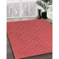 thumbnail image 3 of Ahgly Company Tapis d'Intérieur Lavable en Machine Carré Rouge, 8 Pieds Carré, 3 of 7