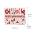 thumbnail image 3 of jovati Christmas Ornament Knitted Decorative Placemat, 3 of 5