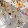 thumbnail image 4 of EGNMCR Tablecloths, Table Runner Fresh Flower Pattern Table Cloth Rectangular Tea Table Cover Dining Home Decor Table cover, 4 of 5