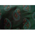 thumbnail image 4 of oneOone Cotton Silk Fabric Paisley Block Printed Craft Fabric BTY 42 Inch Wide, 4 of 4