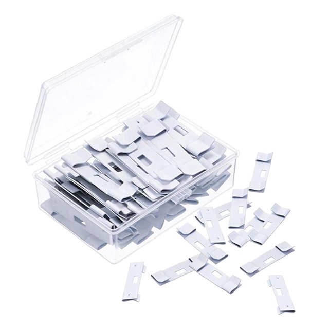 GROWTH TANK 12 Pcs Clips de Réparation Verticale pour Vannes, Onglets pour Réparer les Trous Cassés 3.50 Pouces