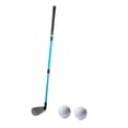 thumbnail image 3 of S SERENABLE Golf Chipper Club Ajustable Confortable Accessoire pour Enfants Débutants Golf à Semelle Compensée Noir Bleu, 3 of 9