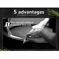 thumbnail image 3 of Ceramic Knives Set with Holder,3" 4" 5" 6" Chef Knife Paring Slicing Kitchen Knife Set with Sheaths and Peeler,Healthy Stain Resistant Non-Rust,with Soft-Grip Handle, 3 of 7