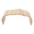 thumbnail image 2 of Pet Pet Hideout Bridge Wooden Safe Bendable Small Pet Climbing Tunnel For Rabbits Guinea Pigs Hamsters, 2 of 8